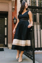 Oxford Midi Dress