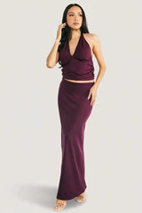 Zaria Halter Two Piece Set
