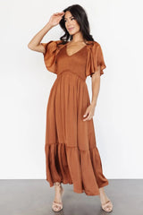 Lovell Smocked Midi Dress