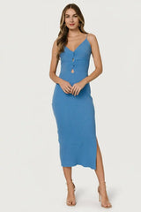 Nathalie Ribbed Dress