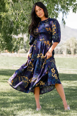 Lena Tiered Midi Dress