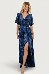 Uma Velvet Maxi Dress