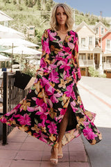Katinka Wrap Maxi Dress