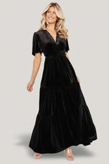 Artemis Velvet Maxi Dress