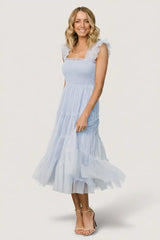 Emma Smocked Tulle Dress