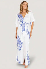 Florina Kimono Maxi Dress