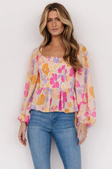 Sally Smocked Top
