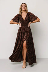Veronica Velvet Maxi Dress