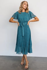 Prim Pleated Dress