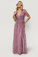Marseille Embossed Maxi Dress