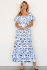 Lexa Smocked Maxi Dress