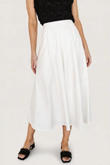 Katie Pleated Midi Skirt