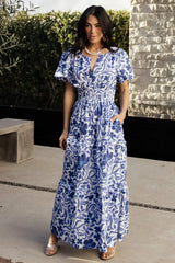 Kiana Poplin Maxi Dress