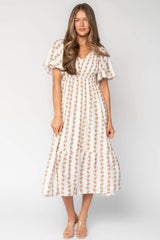 Turner Smocked Midi Dress
