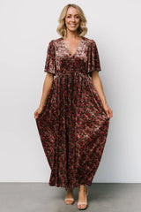 Irina Velvet Maxi Dress