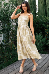 Renna Button Top Dress