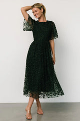 Kendra Embroidered Dress
