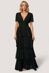 Montaigne Ruffle Maxi Dress
