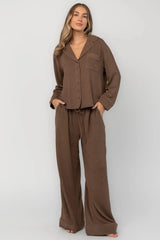 Eloise Ribbed Pajama Set