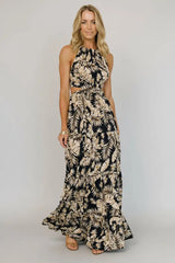 Brett Halter Maxi Dress