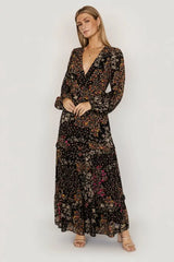 Bowman Deep V Maxi Dress