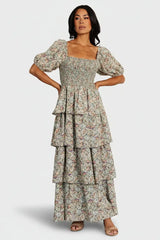 Felicia Tiered Maxi Dress
