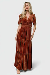 Artemis Velvet Maxi Dress