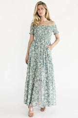 Payton Off Shoulder Maxi Dress