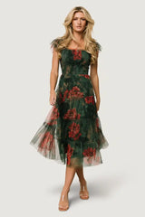 Clementine Tulle Midi Dress