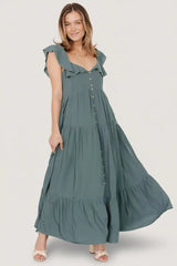 Ellie Ruffle Top Dress