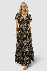Lynlee Metallic Maxi Dress