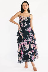 Hallie Tiered Maxi Dress