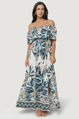 Valentina Off Shoulder Maxi Dress