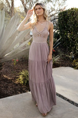 Summerlin Lace Top Maxi Dress