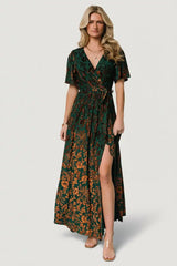 Uma Velvet Maxi Dress