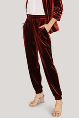 Archie Velvet Jogger Pants