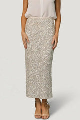 Charmed Sequin Midi Skirt