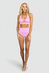 Del Mar Ribbed Bikini Bottom