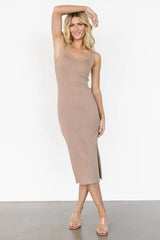 Rue Ribbed Midi Dress