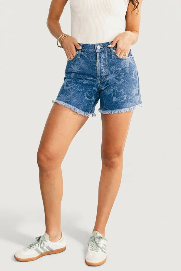 Vida High Rise Jean Shorts