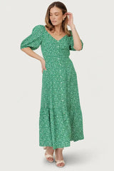 Elisabeth Button Dress