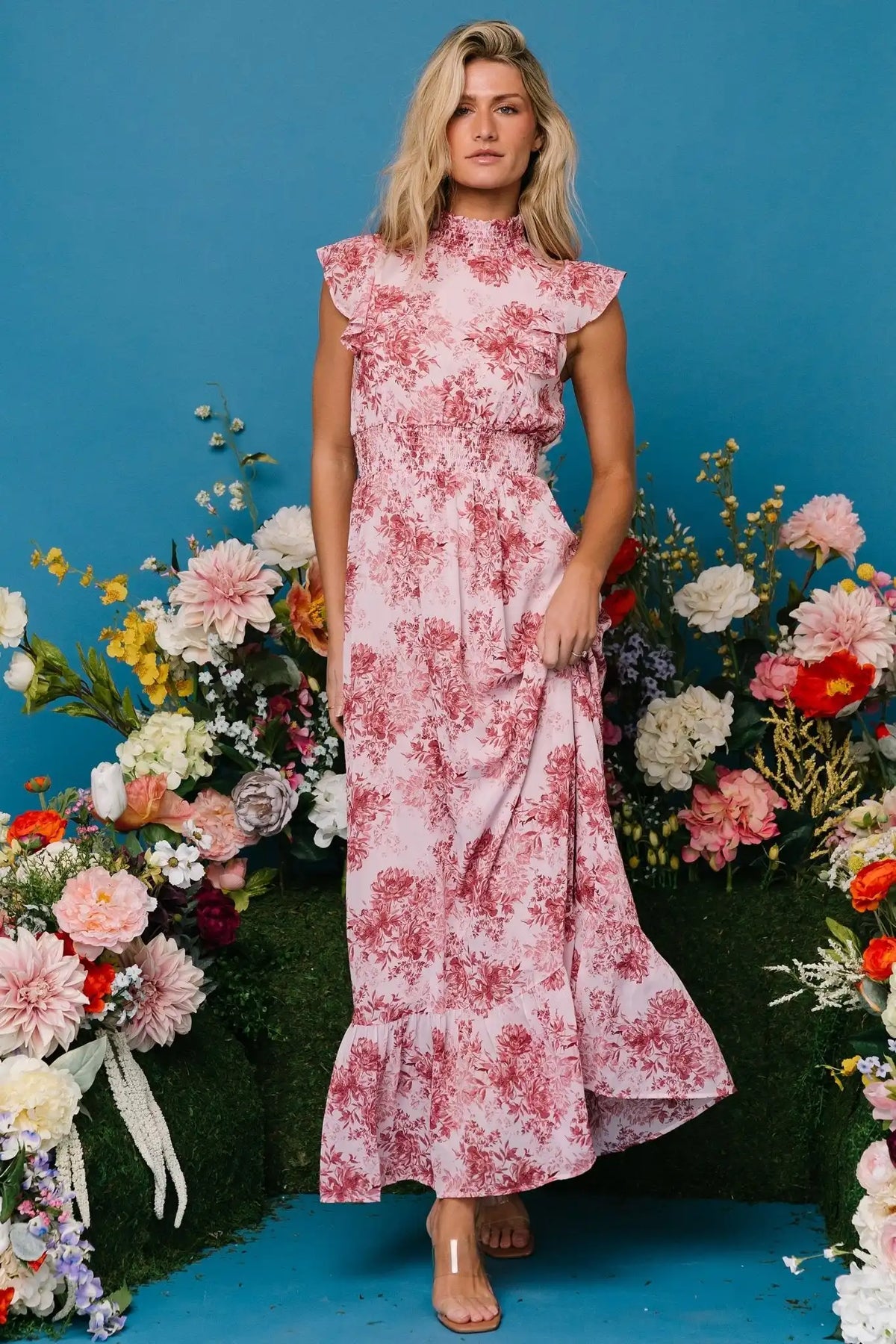Kearny Ruffle Maxi Dress