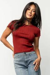 Penny Pointelle Top
