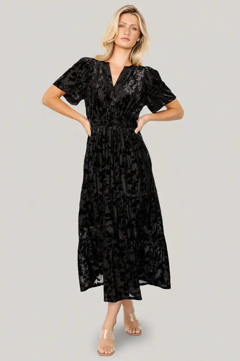 Bronwyn Velvet Dress