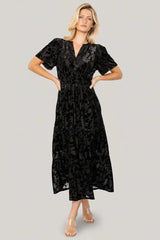 Bronwyn Velvet Dress