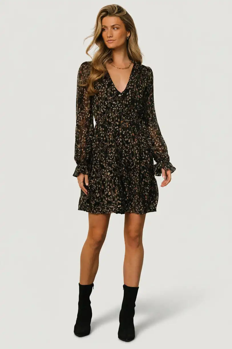 Huxley Tiered Short Dress