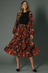 Sylvie Tiered Midi Dress