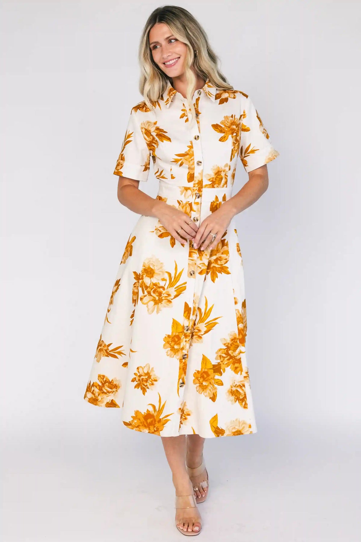 Selena Button Up Dress