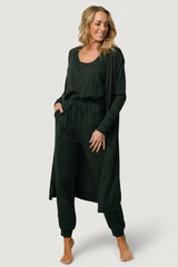 Janae Jumpsuit + Cardigan Set