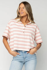 Ruby Striped Top